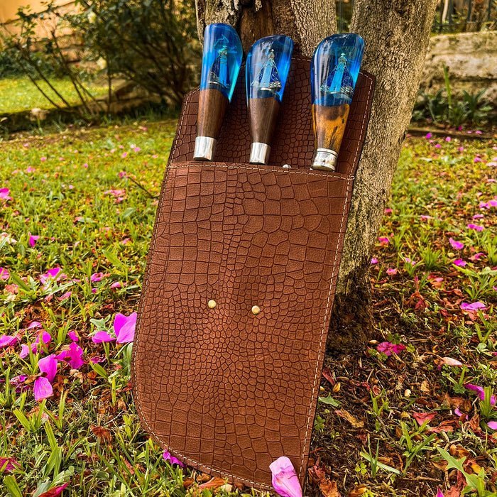 Kit Churrasqueiro- Cabo Padroeira - Três peças - Image 2